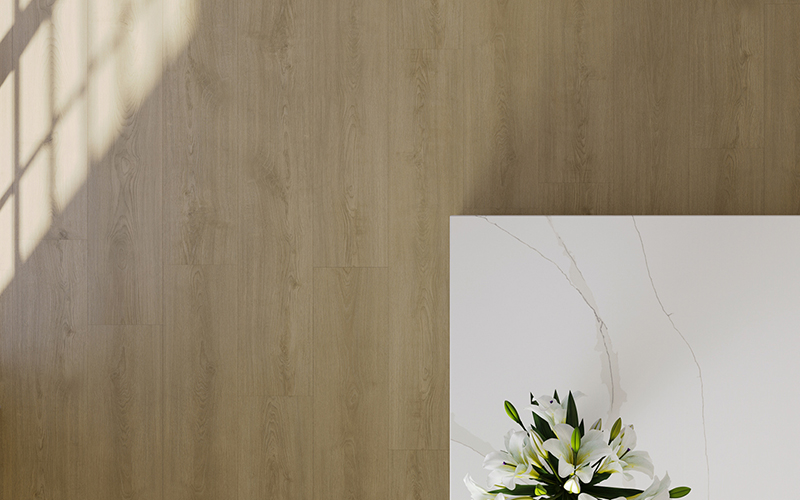 European Oak, HFLOR - SPC Tile Flooring | LX Hausys US